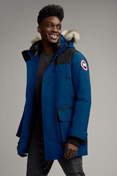 Chamarras Canada Goose Hombre Outlet - Erickson Abrigos Azules Oscuro XH7896152